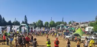 Dikmen Yaylası'nda Ultra Trail Maraton Koşusu Gerçekleştirildi