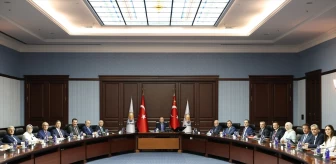 AK Parti MYK, Cumhurbaşkanı Erdoğan Başkanlığında Toplandı