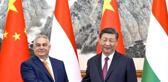 Çin Cumhurbaşkanı Xi Jinping, Macaristan Başbakanı Viktor Orban ile Görüştü
