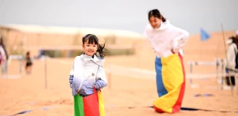 Çin'de Çöl Eğlence Oyunları Başladı