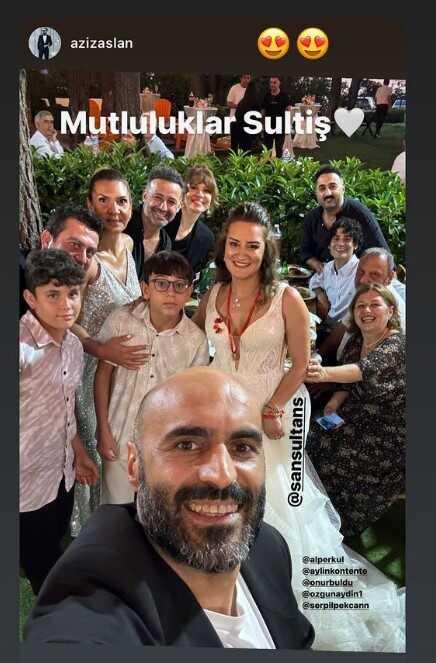 Hasan Can Kaya's ex-girlfriend Sultan San got married