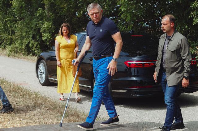 Slovak Prime Minister Fico seen for the first time after the assassination attempt