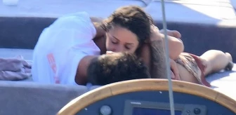 Zeynep Bastık ve Serkay Tütüncü tekne tatilinde dudak dudağa görüntülendi