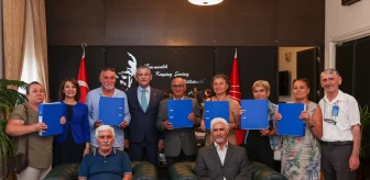 CHP Genel Başkanı Özgür Özel, Tüm Emeklilerin Sendikası (Tüm Emekli Sen) Genel Başkanı Zeynel Abidin Ergen ile bir araya geldi