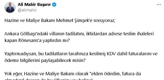 Bakan Şimşek'in evindeki tadilat iddialarına yanıt