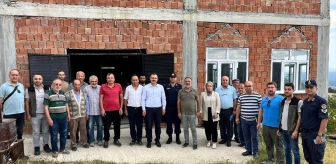 Sinop'un Boyabat ilçesinde Kaymakam Enver Yılmaz köy ziyaretlerinde bulundu