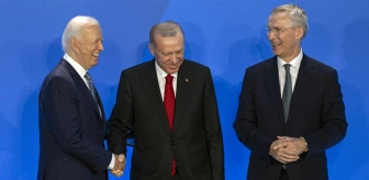 Erdoğan ve Biden'dan ayaküstü sohbet! NATO zirvesinde aile fotoğrafı