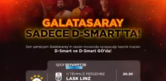 Gelenek Bozulmadı! Şampiyon Galatasaray D-SMART İle Sahaya İniyor