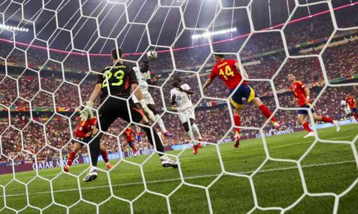 İspanya- Fransa maçından kareler | İspanya- Fransa maçı kaç kaç bitti? EURO 2024 finaline hangi takım çıktı?