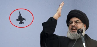 Tam da Nasrallah konuşma yapıyordu! İsrail savaş uçakları Beyrut semalarında ses hızını aştı