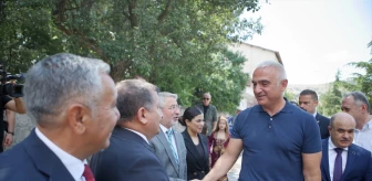 Kültür ve Turizm Bakanı Mehmet Nuri Ersoy, Çorum'daki ören yerlerini gezdi