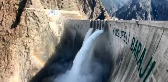 Yusufeli Barajı'nda Su Seviyesi Testi Başarıyla Tamamlandı