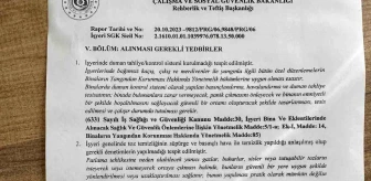 Karabük'te 3 Kereste Fabrikasına İdari Para Cezası