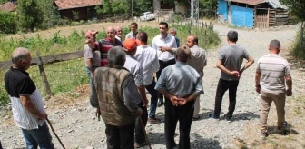 Sinop'un Dikmen ilçesinde Kaymakam köy ziyaretlerinde bulundu