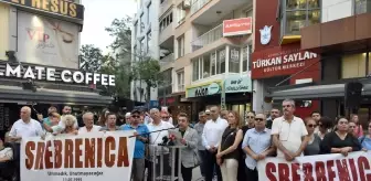 İzmir'de Srebrenitsa Soykırımı Anma Töreni Düzenlendi