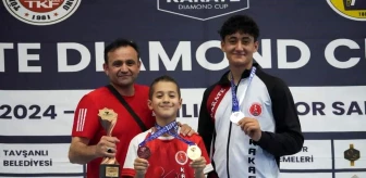 Karate Diamond Cup 2024'te Isparta Karakaş Spor Kulübü Damga Vurdu