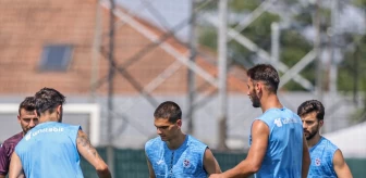 Trabzonspor, Macaristan'da kamp çalışmalarını sürdürüyor