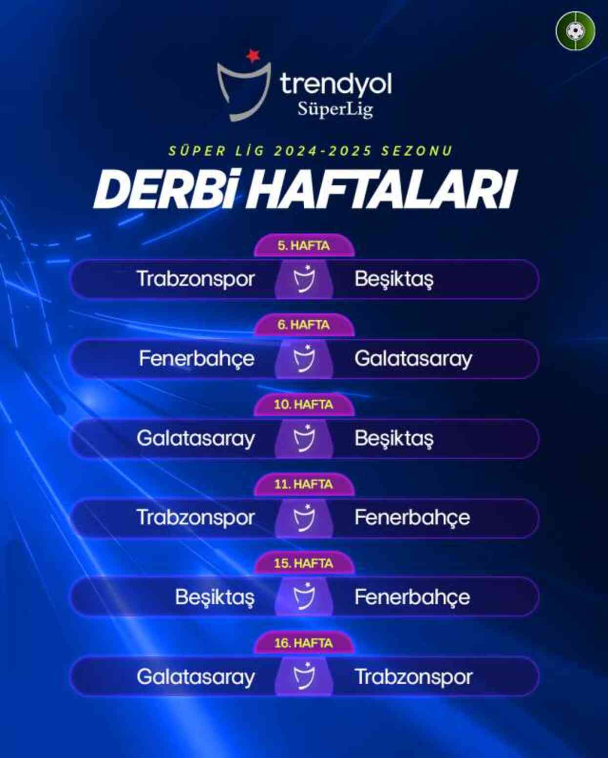 Trabzonspor'un Süper Lig'de yeni sezon maçları belli oldu mu? Trabzonspor maçları ne zaman, hangi tarihte oynanacak?