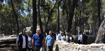 Kültür ve Turizm Bakanı Phaselis Antik Kenti'nde ziyaretçi yönetim planını açıkladı