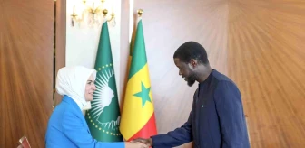Aile ve Sosyal Hizmetler Bakanı Senegal Devlet Başkanı ile Görüştü