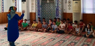 Aydın'da yaz Kur'an kursları öğrencilerine seminerler veriliyor