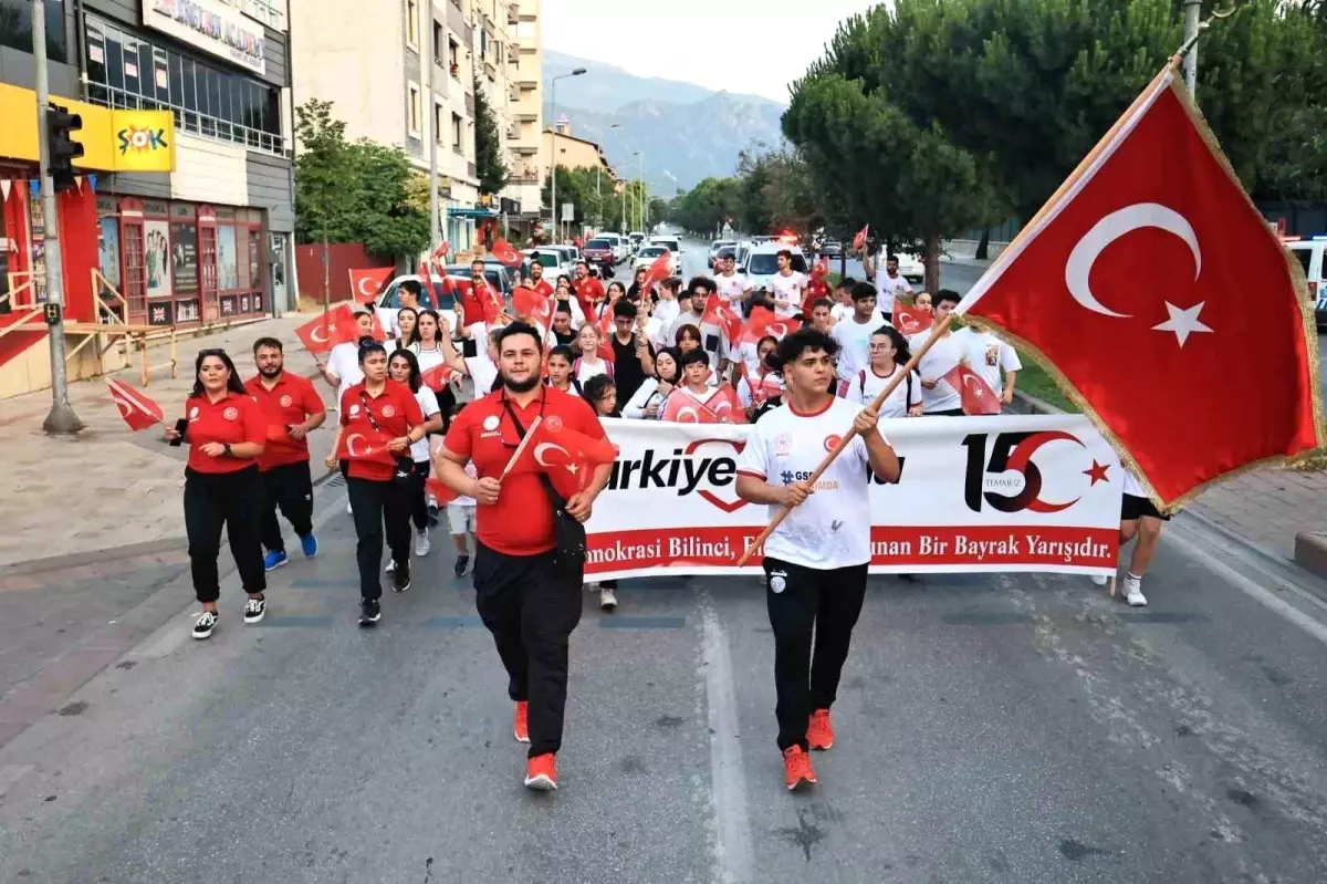 15 Temmuz Demokrasi ve Milli Birlik Günü'nde Denizlili Sporcular Sancak Koşusu ile Türk Bayrağını Taşıyacak