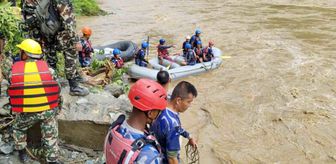 Nepal'de Şiddetli Yağışlar Sonucu 12 Kişi Hayatını Kaybetti