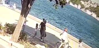 İstanbul Emirgan Sahili'nde Bisiklet Süren Çocuğa Saldırı