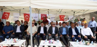 Sivas Gürün'de TOKİ tarafından 85 konutun temeli atıldı