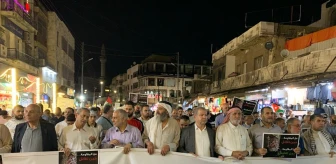 Ürdün'de İsrail'in Gazze saldırılarını protesto eden gösteri düzenlendi