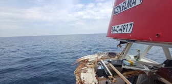 Çanakkale'de Yunan Sahil Güvenliği Balıkçı Teknesine Zarar Verdi