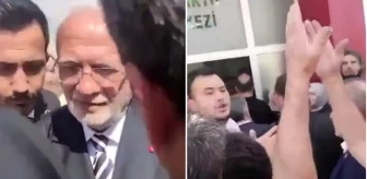 AK Partili Elitaş'a Kayseri'de protesto: Külliye'nin önünde kendimizi yakınca mı bizi duyacaksınız?