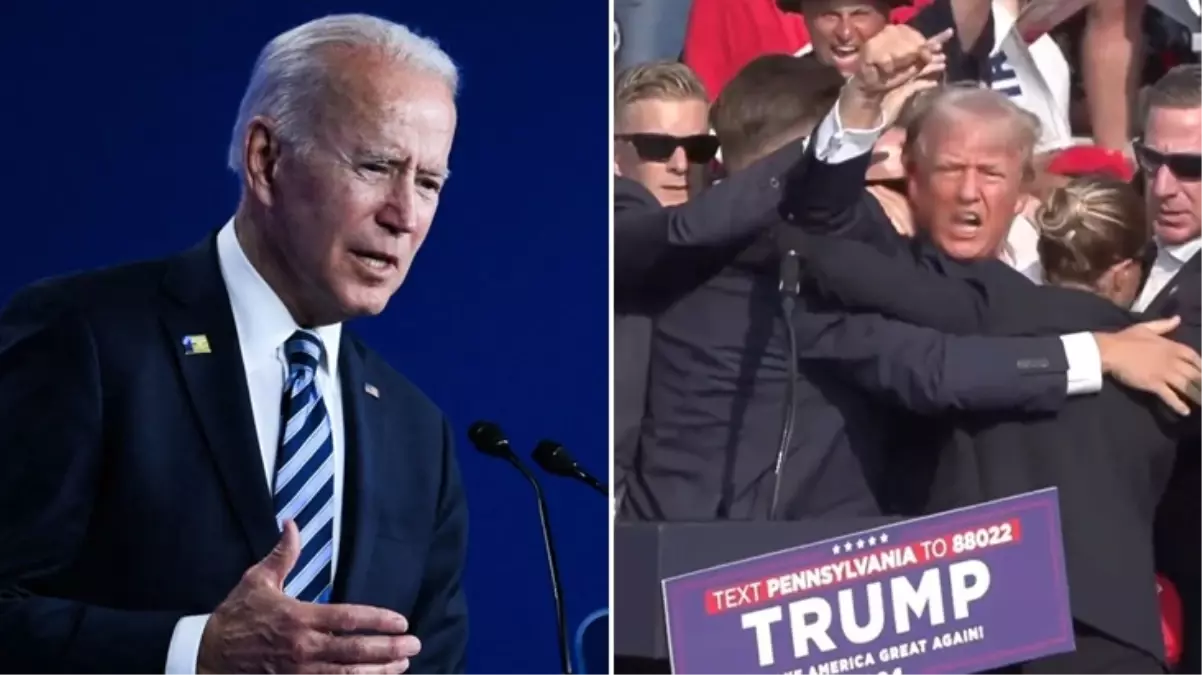 Trump'a yönelik saldırı sonrası Biden'dan açıklama: ABD'de bu tür hastalıklı şiddete yer yok