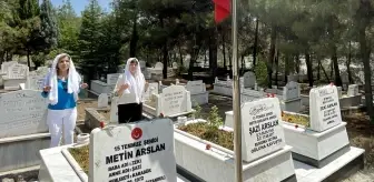 Şehit Metin Arslan'ın Kardeşleri Acılarını Ziyaret Ediyor