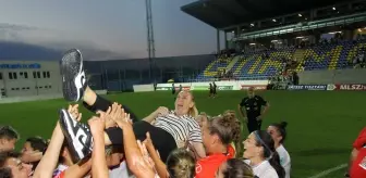 A Milli Kadın Futbol Takımı, Macaristan'ı mağlup ederek play-off'larda mücadele etmeye hak kazandı