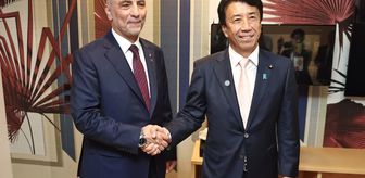 Ticaret Bakanı Ömer Bolat, Japonya Ekonomi Bakanı ile görüştü