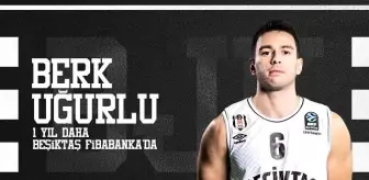 Beşiktaş Erkek Basketbol Takımı Berk Uğurlu'nun sözleşmesini bir yıl uzattı