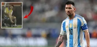 Maça devam edemedi! İşte Copa America finalinde sakatlanan Messi'nin ayağının son hali