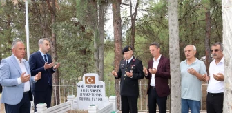 Amasya'nın Taşova ilçesinde şehit mezarları ve aileleri ziyaret edildi
