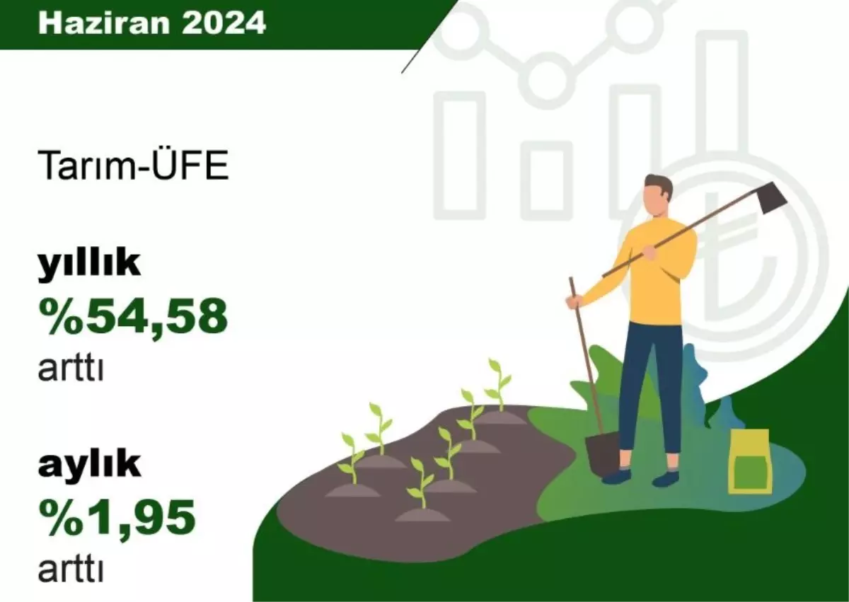 Tarım Ürünleri Üretici Fiyatları Haziranda Arttı
