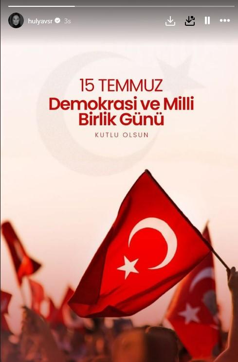 Ünlülerin 15 Temmuz Mesajları