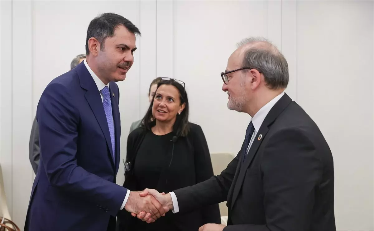 Çevre Bakanı Murat Kurum, Fransız Kalkınma Ajansı Başkanı Remy Rioux ile Görüştü