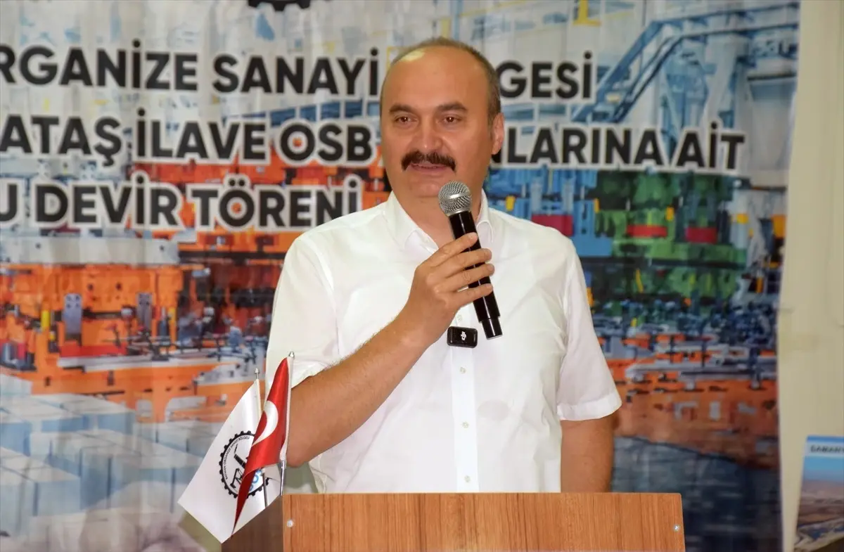 Batman'da Oymataş Gıda İhtisas OSB'nin Tapu Teslim Töreni Yapıldı