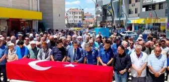 Konya'da elektrikli bisiklet kazasında hayatını kaybeden emekli polis toprağa verildi