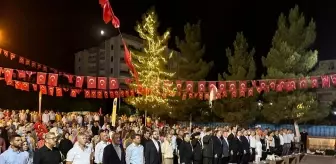 Mardin Midyat'ta 15 Temmuz anma etkinliği düzenlendi