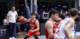 20 Yaş Altı Erkek Milli Basketbol Takımı İsrail'e mağlup oldu