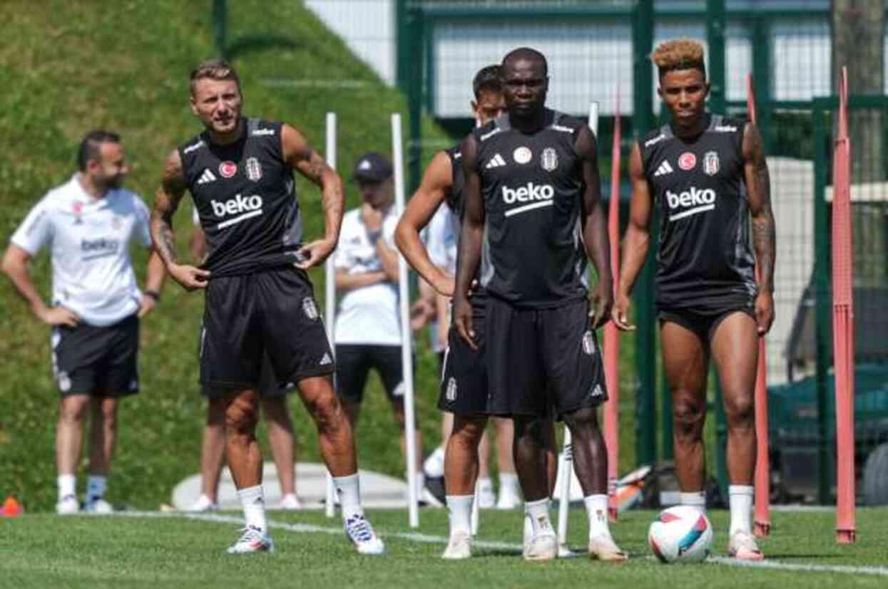 Beşiktaş yeni sezon hazırlıklarından kareler | Immobile antremanlara başladı mı? #9917