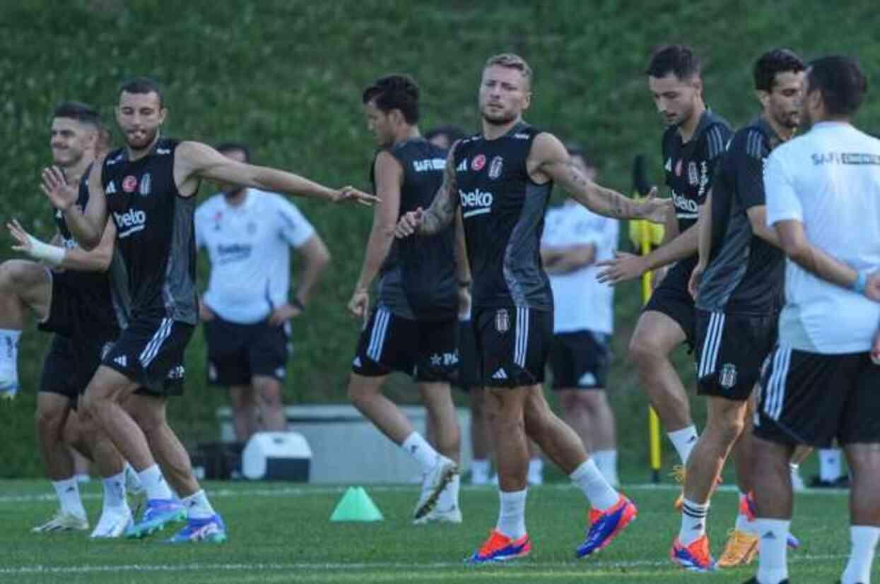 Beşiktaş yeni sezon hazırlıklarından kareler | Immobile antremanlara başladı mı? #9917