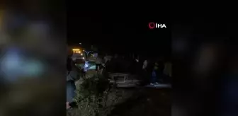 Hatay'da kontrolden çıkan araç takla attı: 1'i ağır 2 yaralı