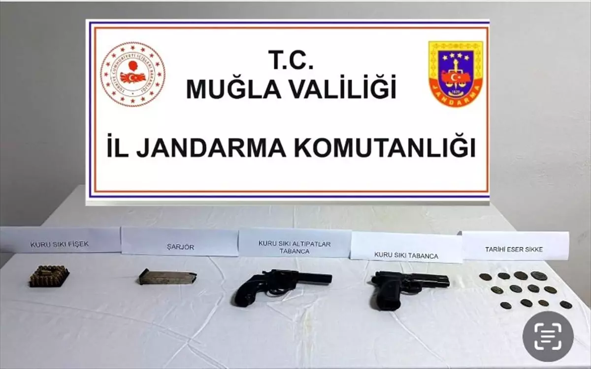 Muğla'da tarihi eser kaçakçılığı şüphelisi gözaltına alındı